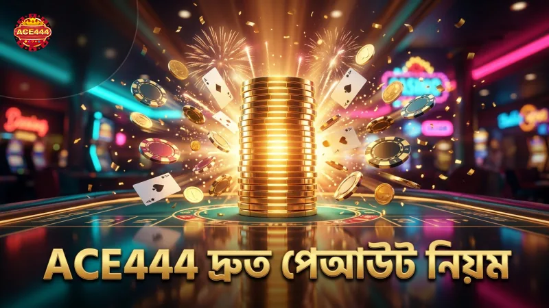 ACE444 অ্যাপে দ্রুত ও নিরাপদ পেআউট করার নিয়মাবলী