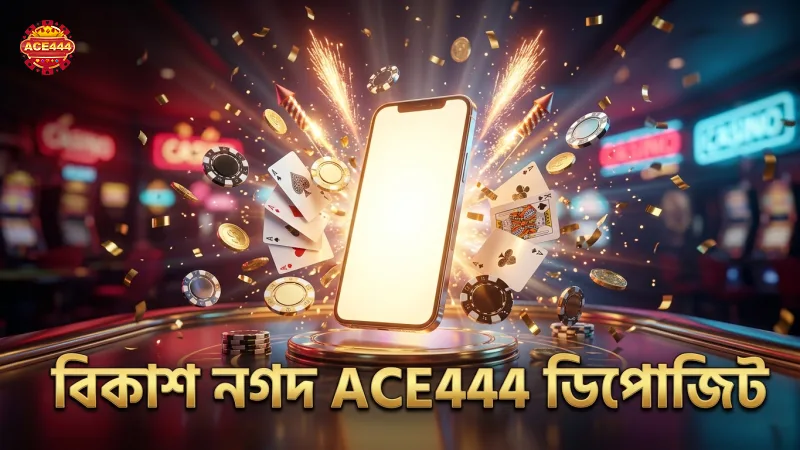 বিকাশ ও নগদ দিয়ে দ্রুত ACE444 ডিপোজিট সম্পন্ন করুন