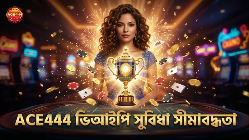 ভিআইপি এক্সেস সুবিধা ও সীমাবদ্ধতা ACE444 তে স্পষ্টভাবে ব্যাখ্যা করা হয়েছে