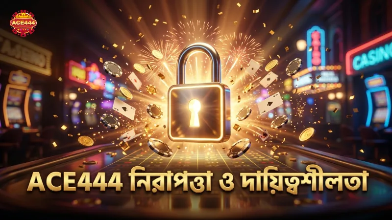 নিরাপত্তা ব্যবস্থা এবং দায়িত্বশীল গেমিং নীতিমালা ACE444 প্ল্যাটফর্মে কার্যকর