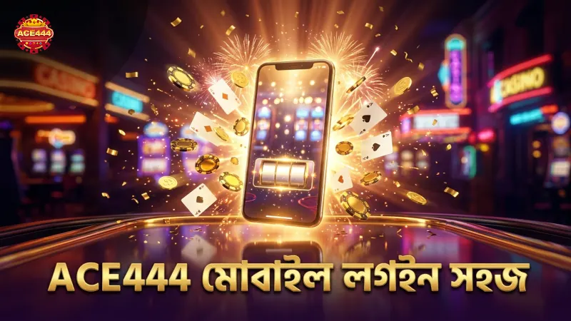ACE444 ভিআইপি ক্লাবে মোবাইল থেকে সহজ লগইন প্রক্রিয়া