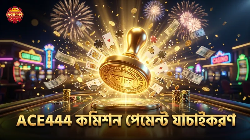 ACE444 কমিশন পেমেন্ট প্রক্রিয়ার সময়মতো যাচাইকরণ প্রদর্শন