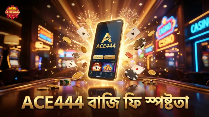 ACE444 প্ল্যাটফর্মে বাজি ফি ও সীমা সম্পর্কে স্পষ্ট তথ্য