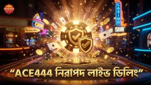 লাইভ ডিলিংয়ে স্বচ্ছতা ও নিরাপত্তা ACE444 দ্বারা নিশ্চিত