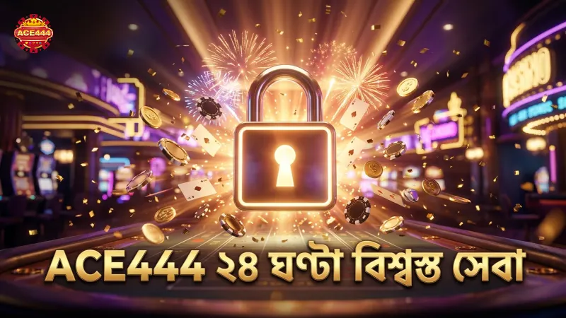 ২৪ ঘণ্টা অফিসিয়াল যোগাযোগ চ্যানেলে ACE444 বিশ্বস্ত সেবা।