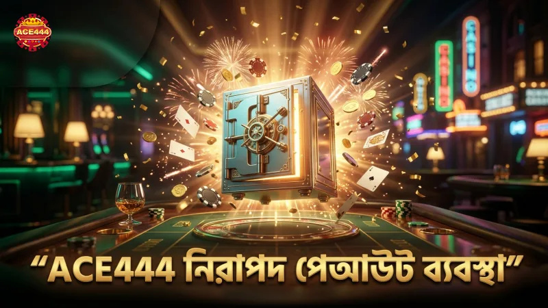 ACE444-এ ড্র-র পেআউট নিরাপদ ও স্বচ্ছ প্রক্রিয়া নিশ্চিত করে।