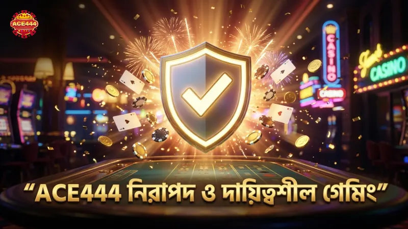 ACE444-এ নিরাপদ খেলা ও দায়িত্বশীল গেমিং নিশ্চিত