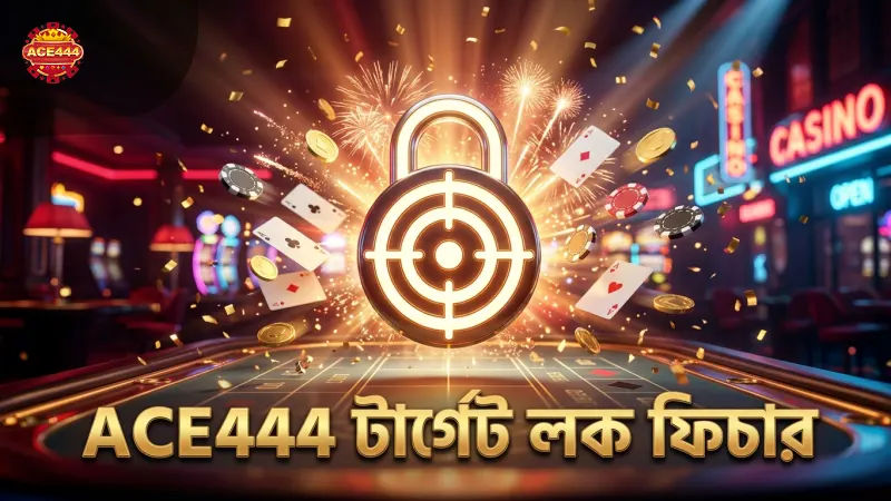টার্গেট লক ফিচার দিয়ে বড় মাছ ধরার সম্ভাবনা বাড়ান ACE444 তে