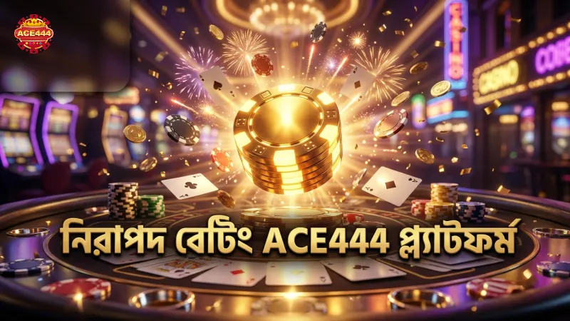 ACE444 প্ল্যাটফর্মে নিরাপদ ও স্বচ্ছ বেটিং অভিজ্ঞতা