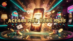 ACE444 লাকি টিকিট মিলানোর সঠিক পদ্ধতি বর্ণনা করে