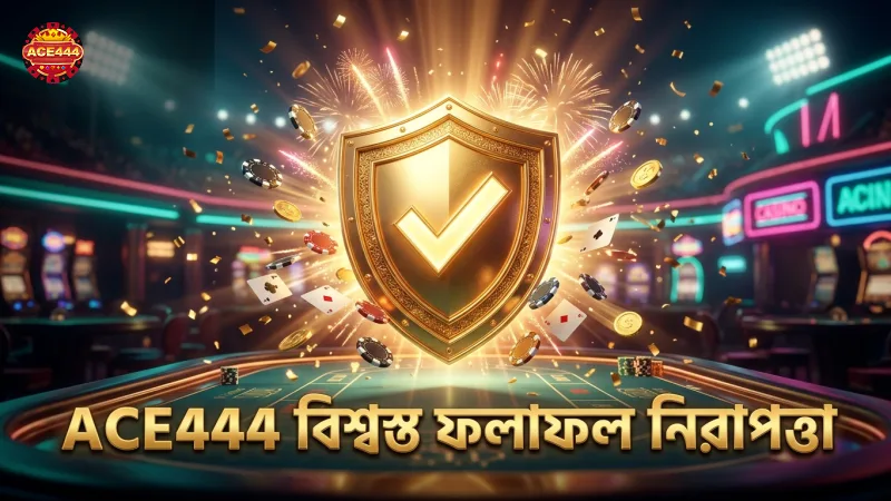 ACE444 বিশ্বস্ত ফলাফল ও নিরাপদ খেলার নিশ্চয়তা প্রদান করে